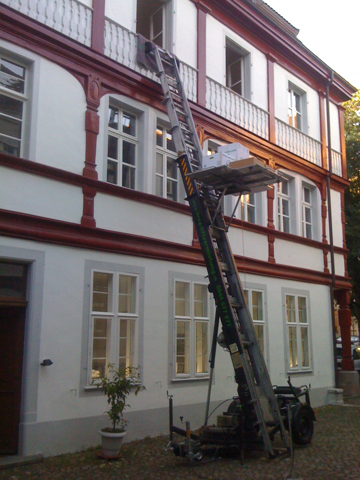 Möbellift / Fassadenlift / Aufzugslift / Basel / Zürich / Fricktal / Rheinfelden